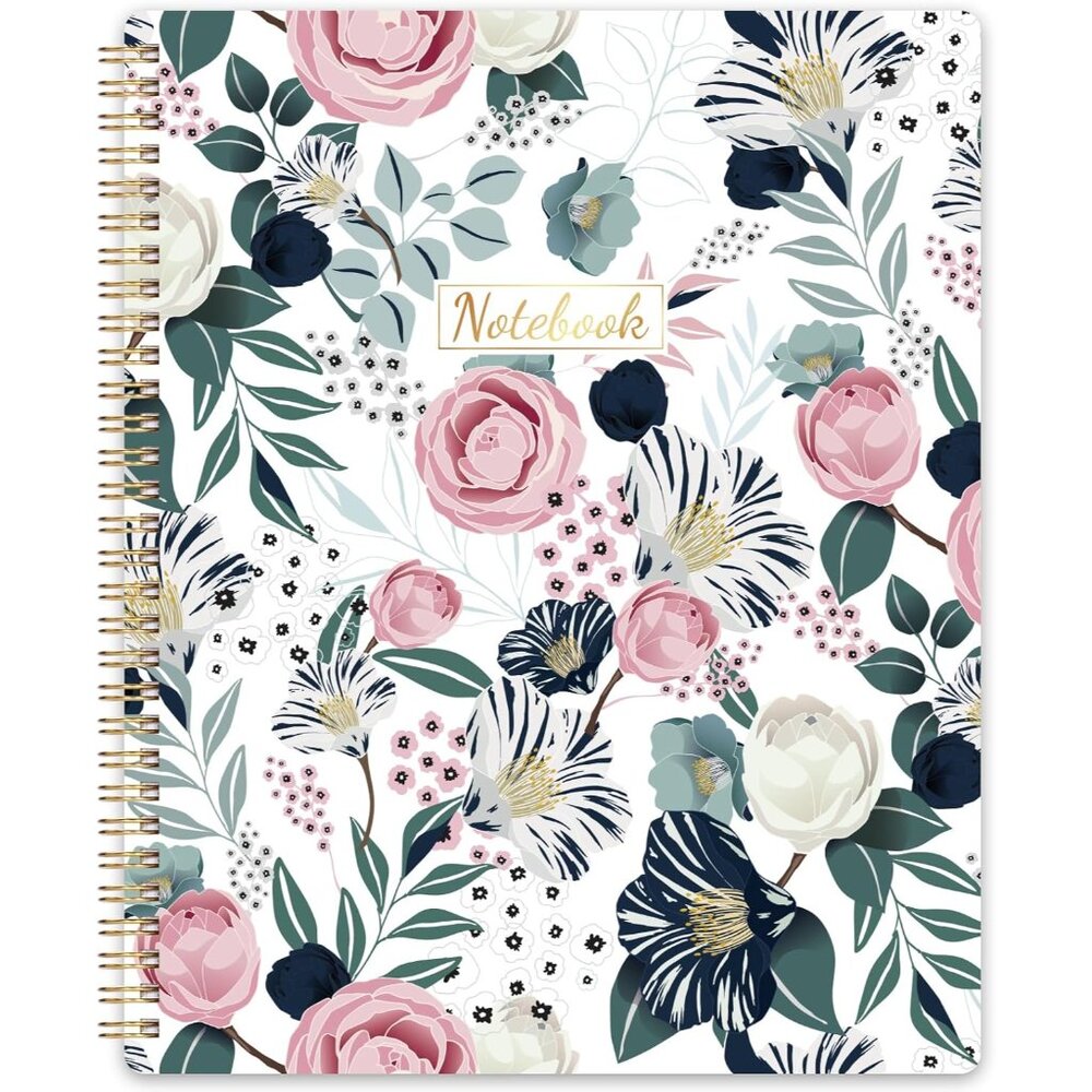 Spiral Notebook - Notebooks Spiral Bound, 8.5" * 11", Journal Notebook With Thic